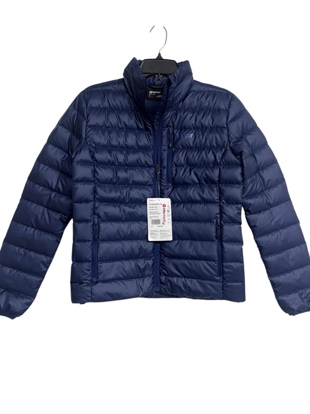 NWT Marmot Dark Blue Highlander 700 Duck Down Jacket‎ XS - Picture 2 of 8